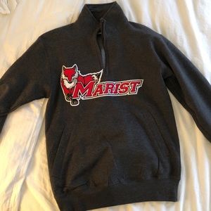 MARIST QUARTER ZIP JACKET
